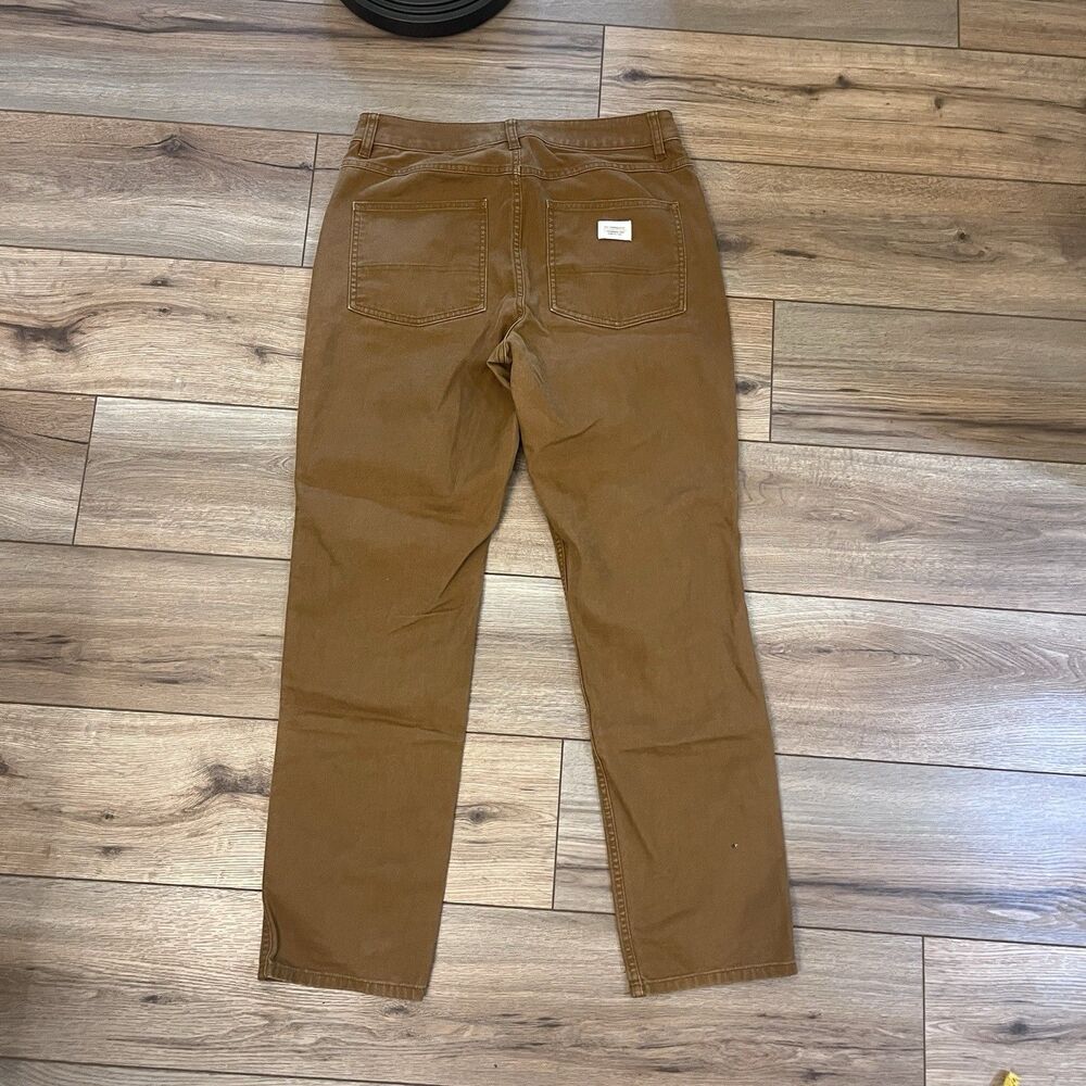 REI Co-op Trailsmith Double Knee Brown Canvas Pants Workwear Women's 10 (32x30") - Picture 8 of 8